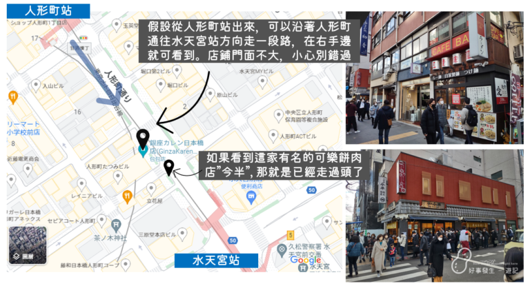 「銀座カレン」 店鋪門面不大，小心別錯過