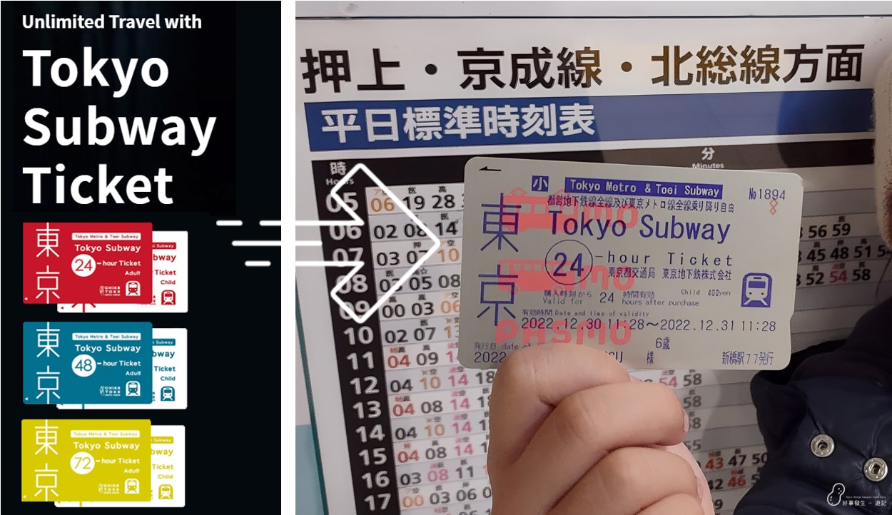 Introduction of the Tokyo Subway Ticket (IC) 【電子墨水IC卡搭載版「Tokyo Subway Ticket」】