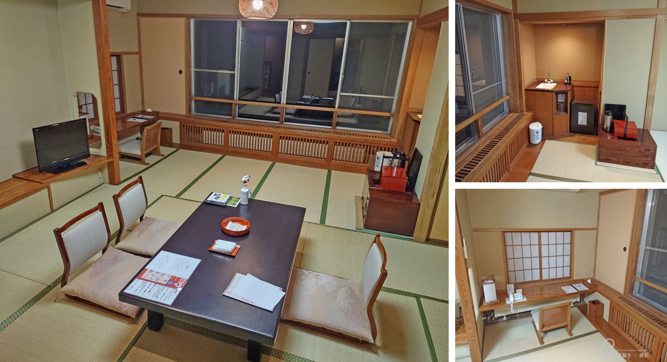 「四万たむら」The standard Japanese guest room is very roomy and clean